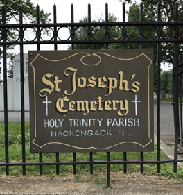 cemetery sign